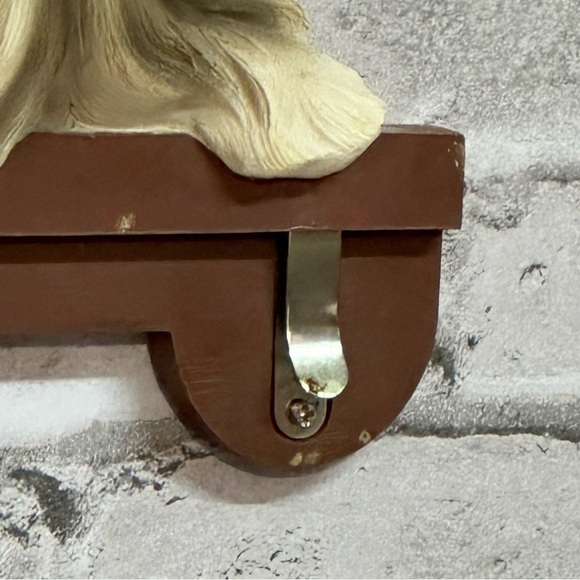 Doggie Decor Shih Tzu Wall Hanging Plaque Realistic Eyes Key Leash Note Holder - Picture 4 of 10